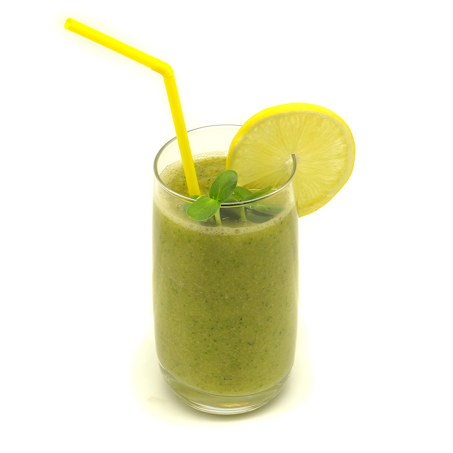 Sunflower Microgreen Smoothie with Banana and Apple