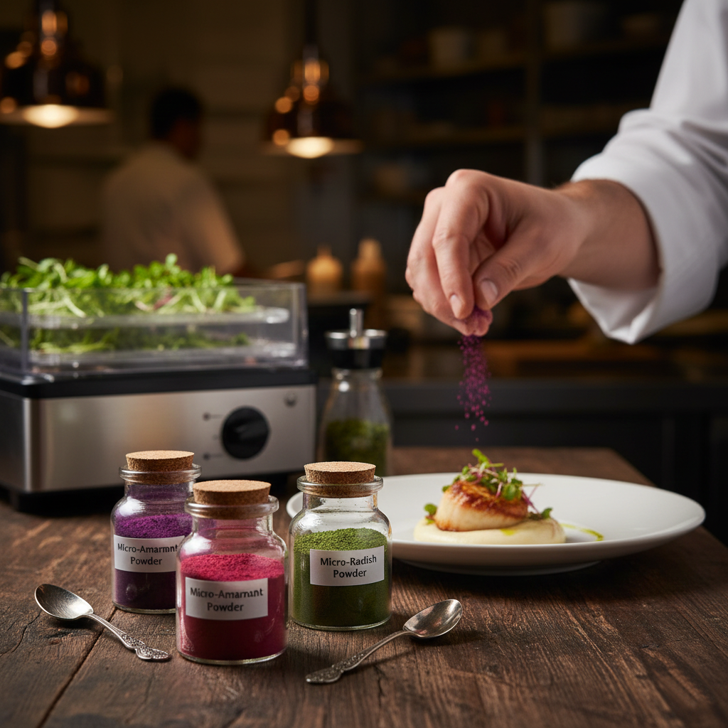 Мікрозелень в авторській кухні: 10 технік шефа, які відкривають новий рівень смаку