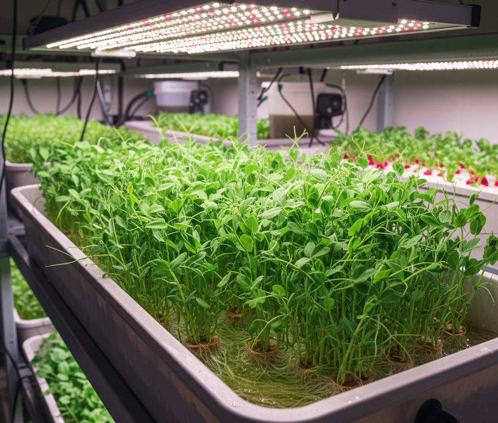 Технології вирощування мікрозелені