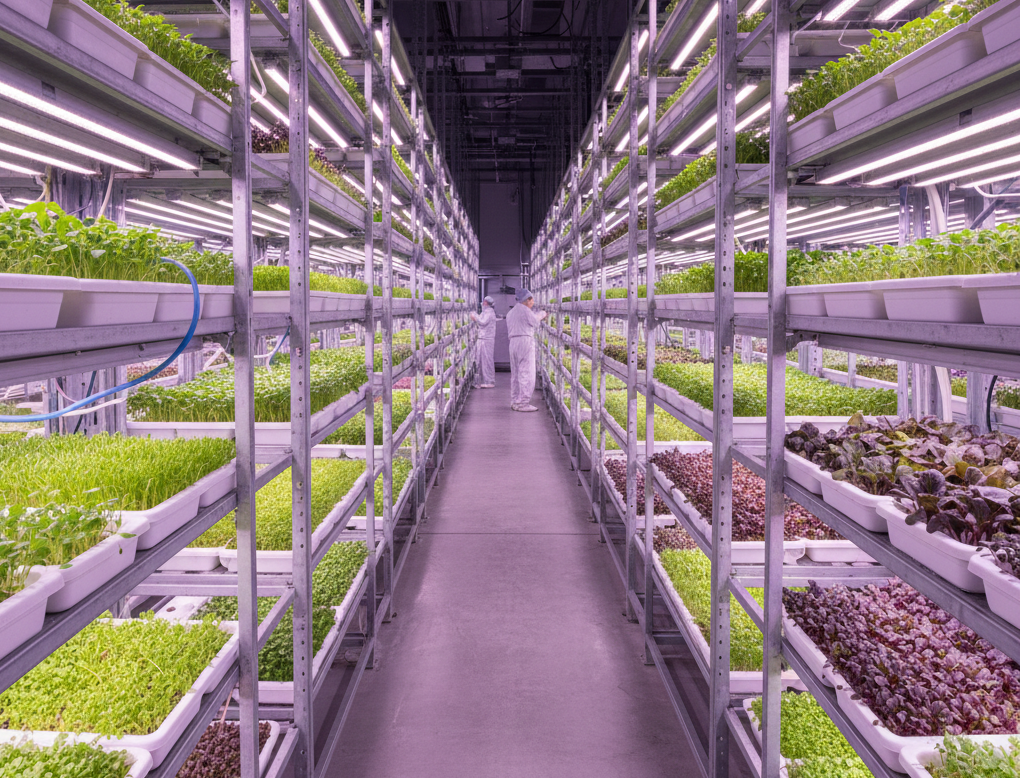 Технології вирощування мікрозелені