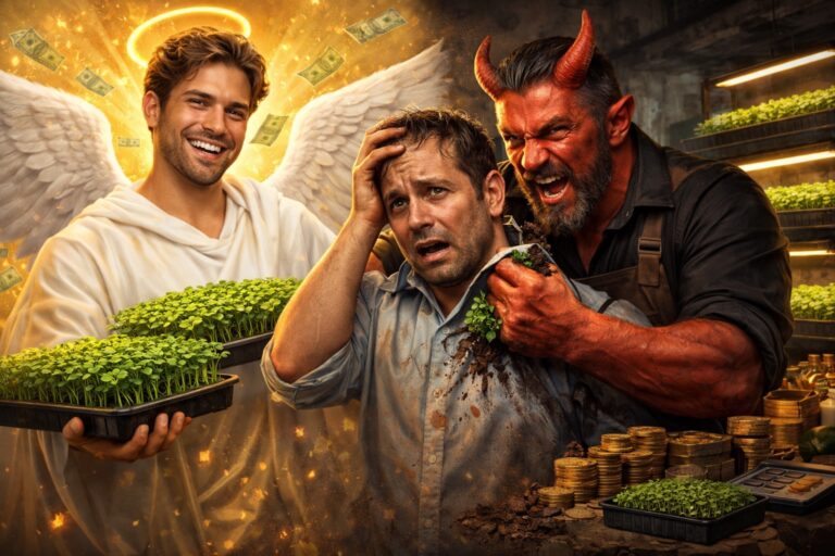 50 000 грн на мікрозелені з 10 кв. м – міф чи реальність? Рахуємо з Сіті-фермером