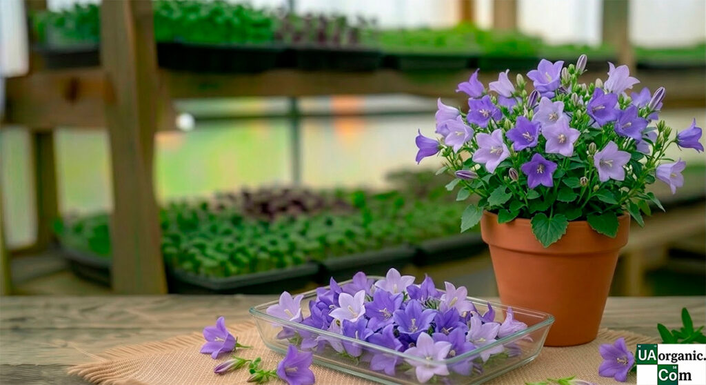 Дзвоники — їстівна квітка — їстівна квітка