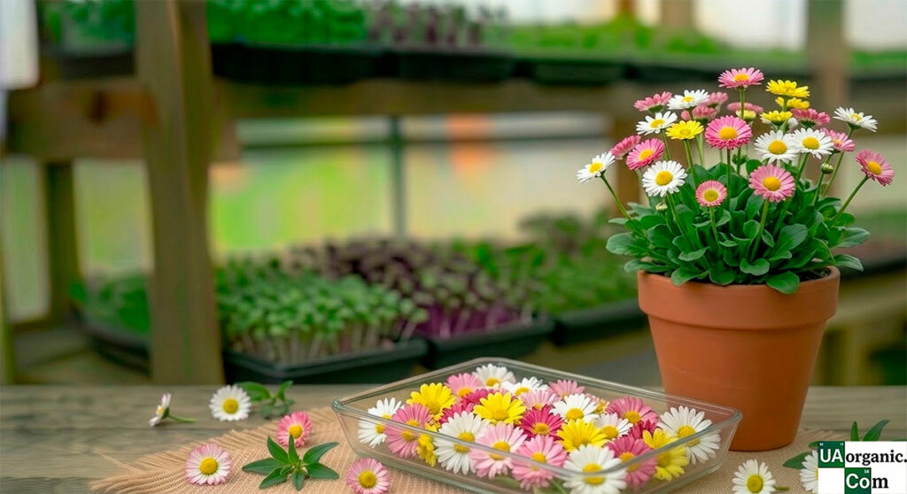 Маргаритка — їстівна квітка — їстівна квітка