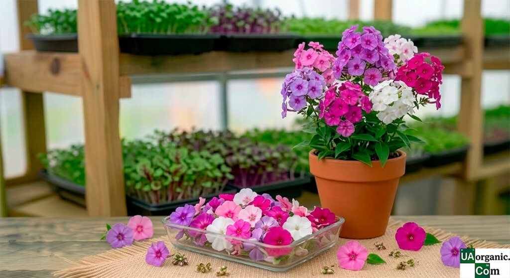 Флокс — їстівна квітка — їстівна квітка