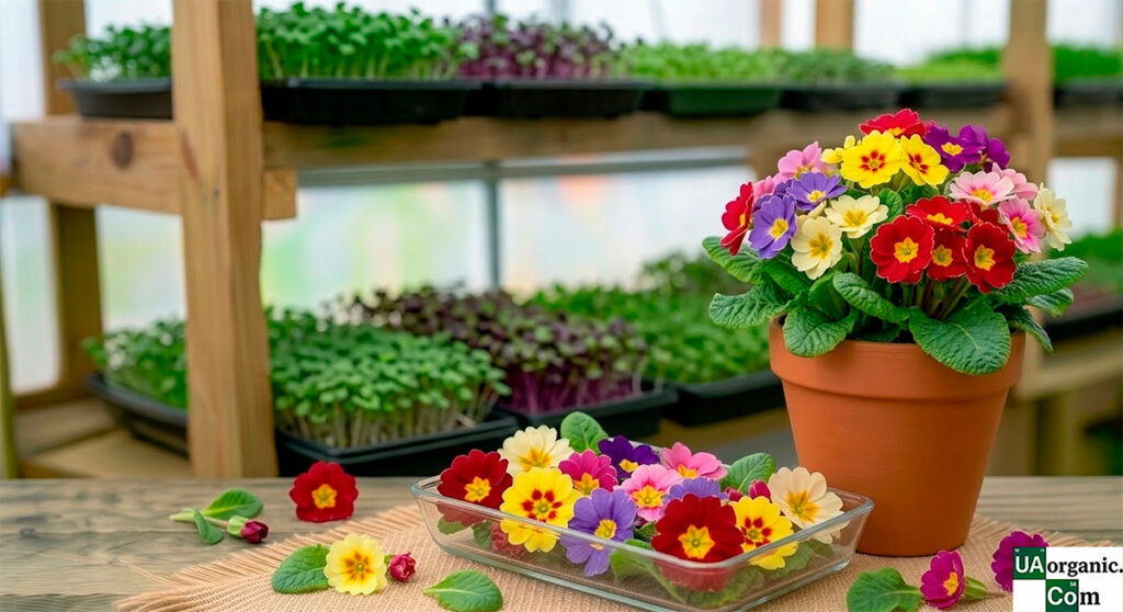 Примула — їстівна квітка — їстівна квітка