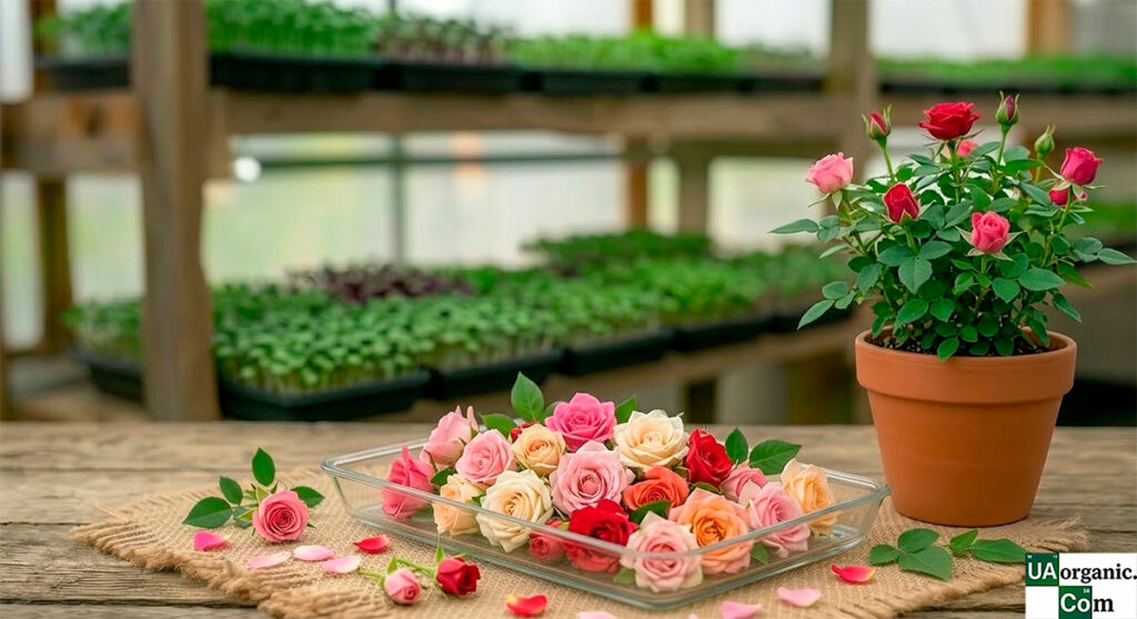 Троянда — їстівна квітка — їстівна квітка