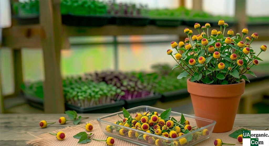 Спіланте — їстівна квітка — їстівна квітка