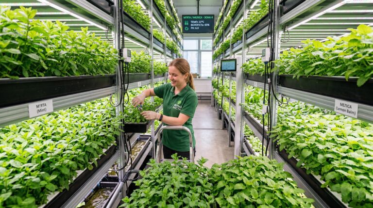 М’ята і меліса на сіті-фермі: чому їх вважають складними і як з цим впоратися